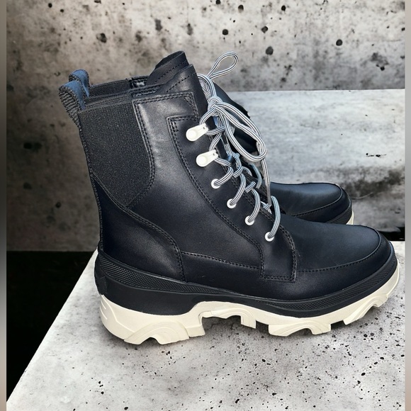 Sorel Women's Brex Lace Waterproof Boot Charcoal, Chalk US Size 9 - Picture 8 of 8